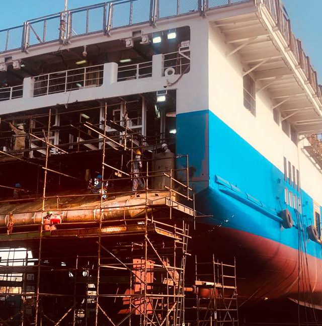 Grandweld completes a major upgrade to a survey vessel