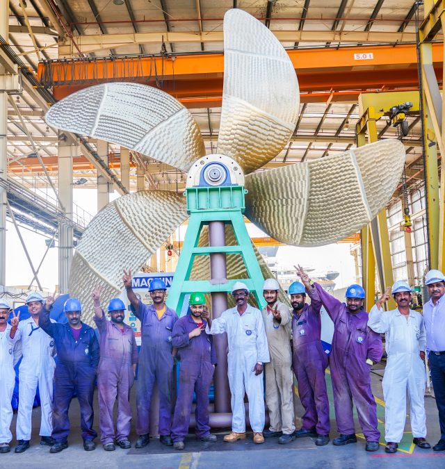 Grandweld completes major propeller repair