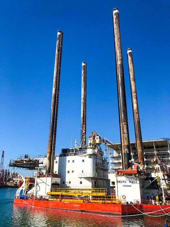 Grandweld completes jack-up rig repair for GMS