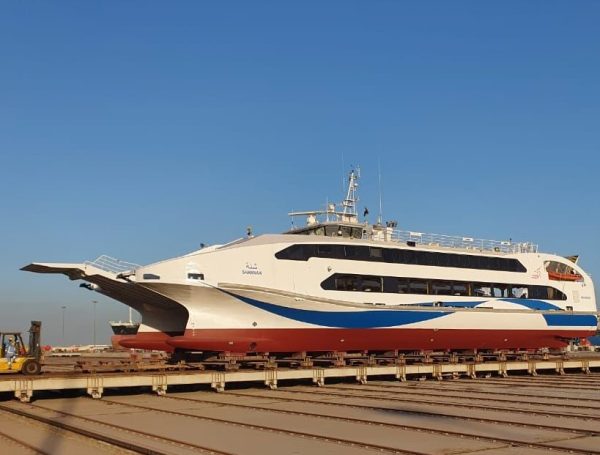 Grandweld drydocks NFC fast-ferry catamarans