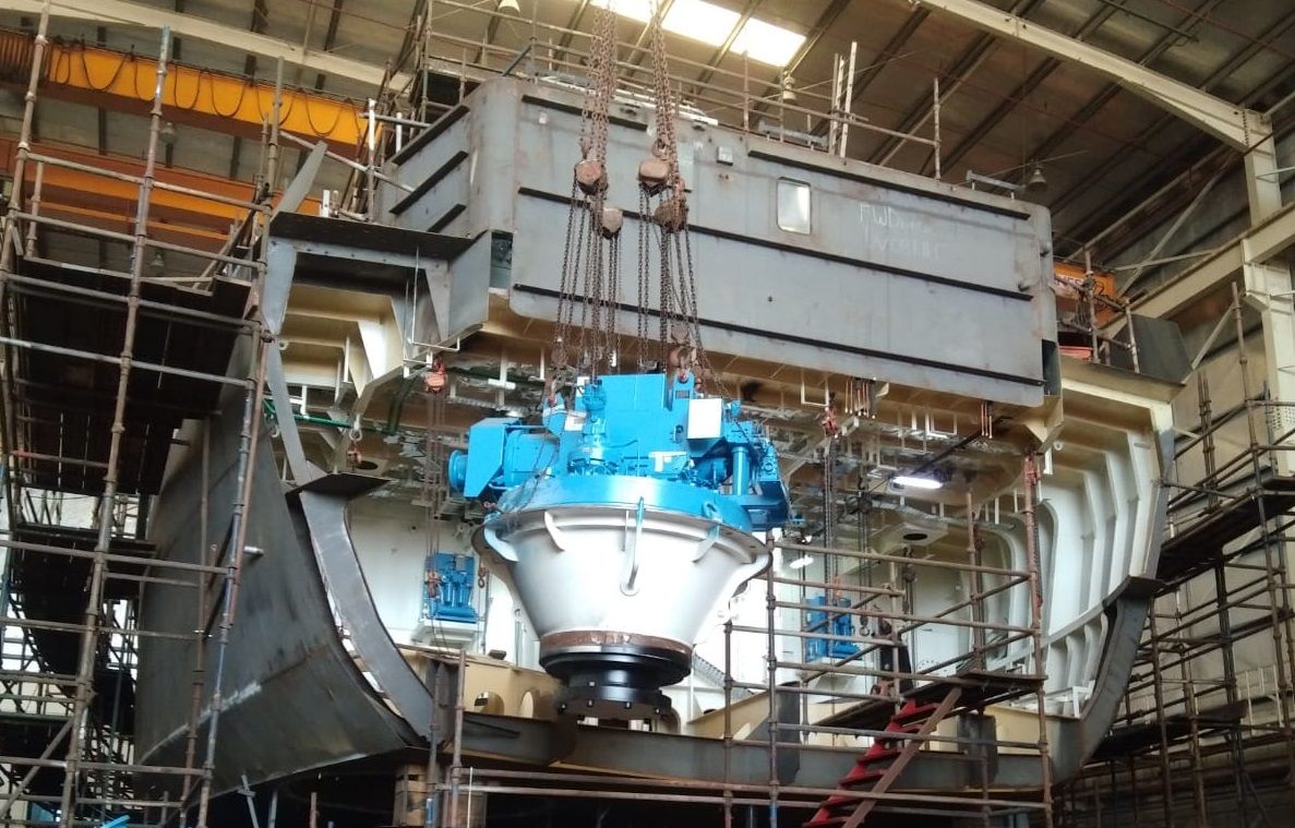 Grandweld achieves Thruster Installation Milestone