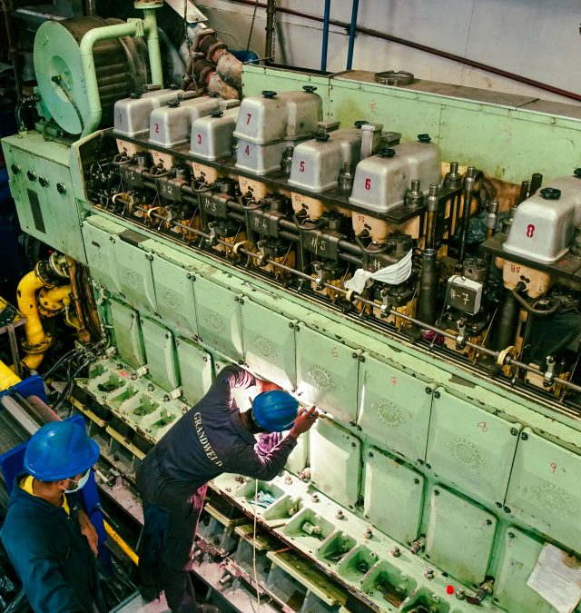 Marine Engine Overhaul Services | Grandweld Shipyards